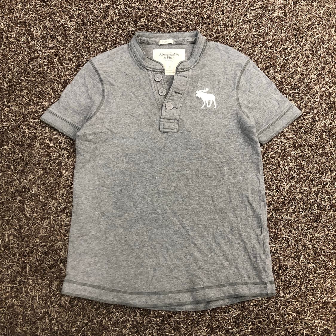 아베크롬비 헨리넥 반팔 티셔츠 상품이미지1