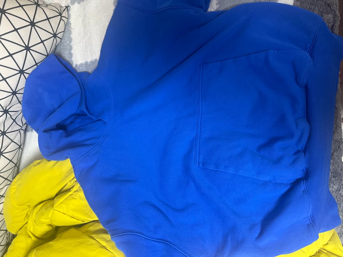 이지 갭 후드티 블루  상품이미지2