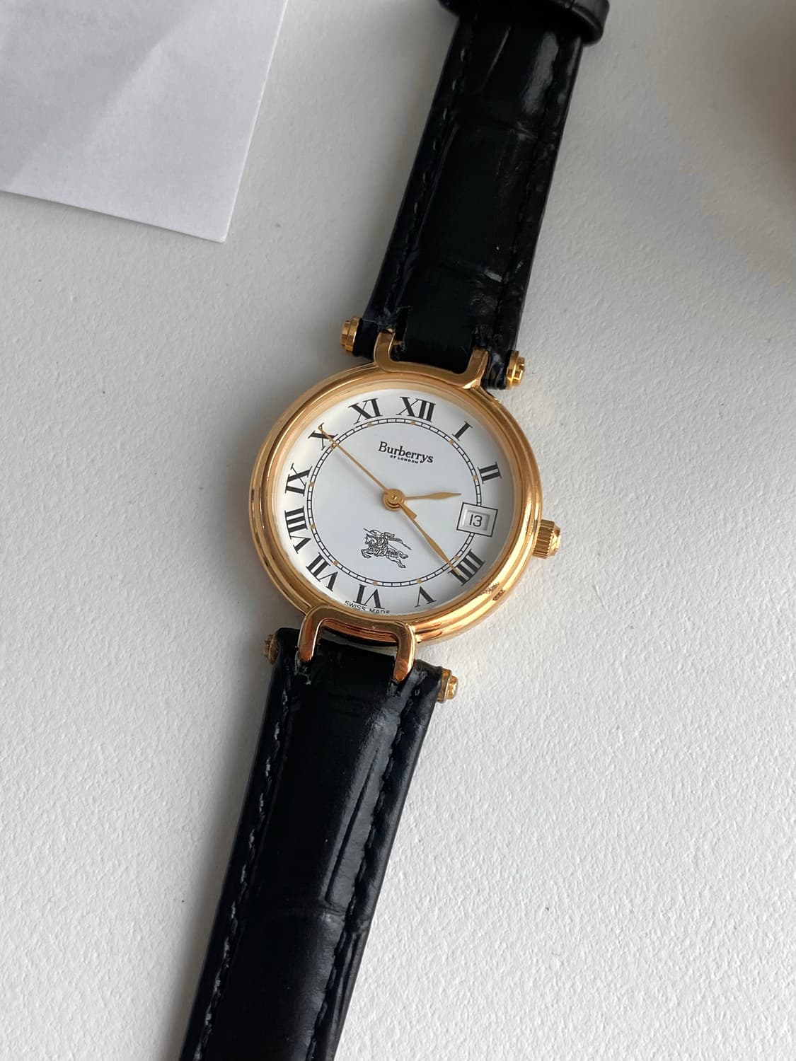 Burberrys 버버리 쿼츠 골드 레이디스 상품이미지1
