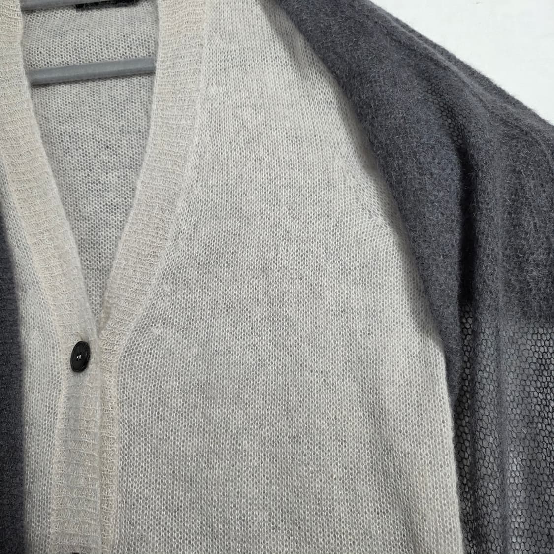 0780 로베르토콜리나 이태리 모헤어 알파카 니트 가디건 M 상품이미지6