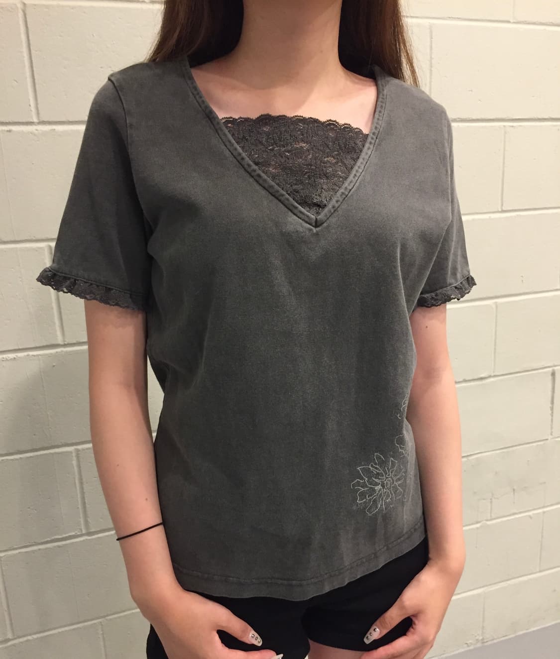 “SAVE OUR SOUL” V-neck 반팔 상품이미지1
