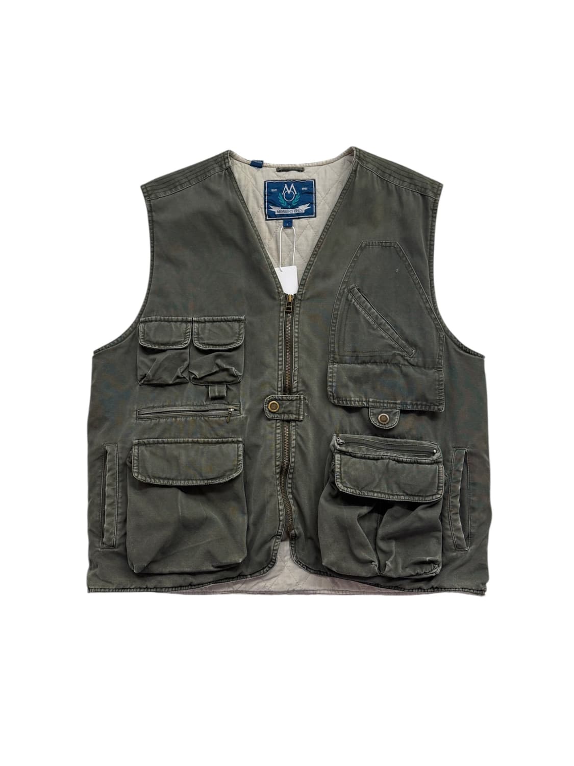 90s Members only  멀티포켓 피싱 헌팅 베스트 상품이미지1