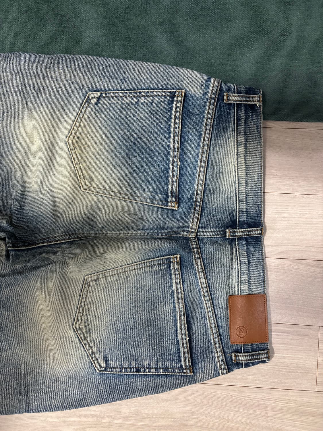 RECTO 렉토 디스트로이드 루즈핏 데님 청바지 상품이미지5