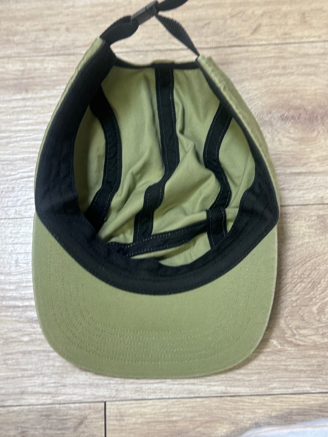 슈프림 워시드 치노 트윌 캠프캡 라이트 올리브 - 24SS Supreme 상품이미지2