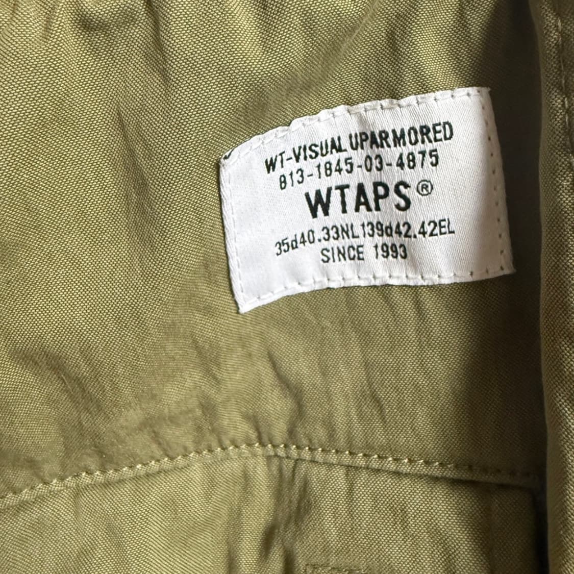 Wtaps 카고팬츠 올리브 02 on 상품이미지4