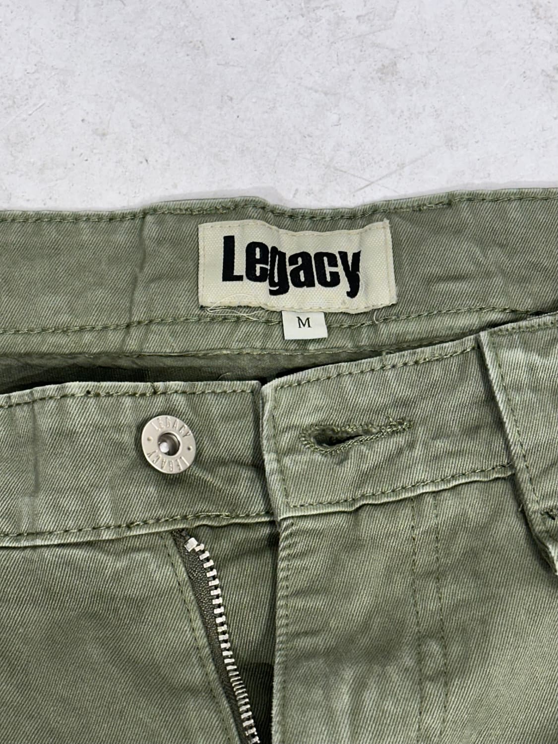 빈티지 Legacy 와이드 카키 카고 팬츠 바지 M 상품이미지7