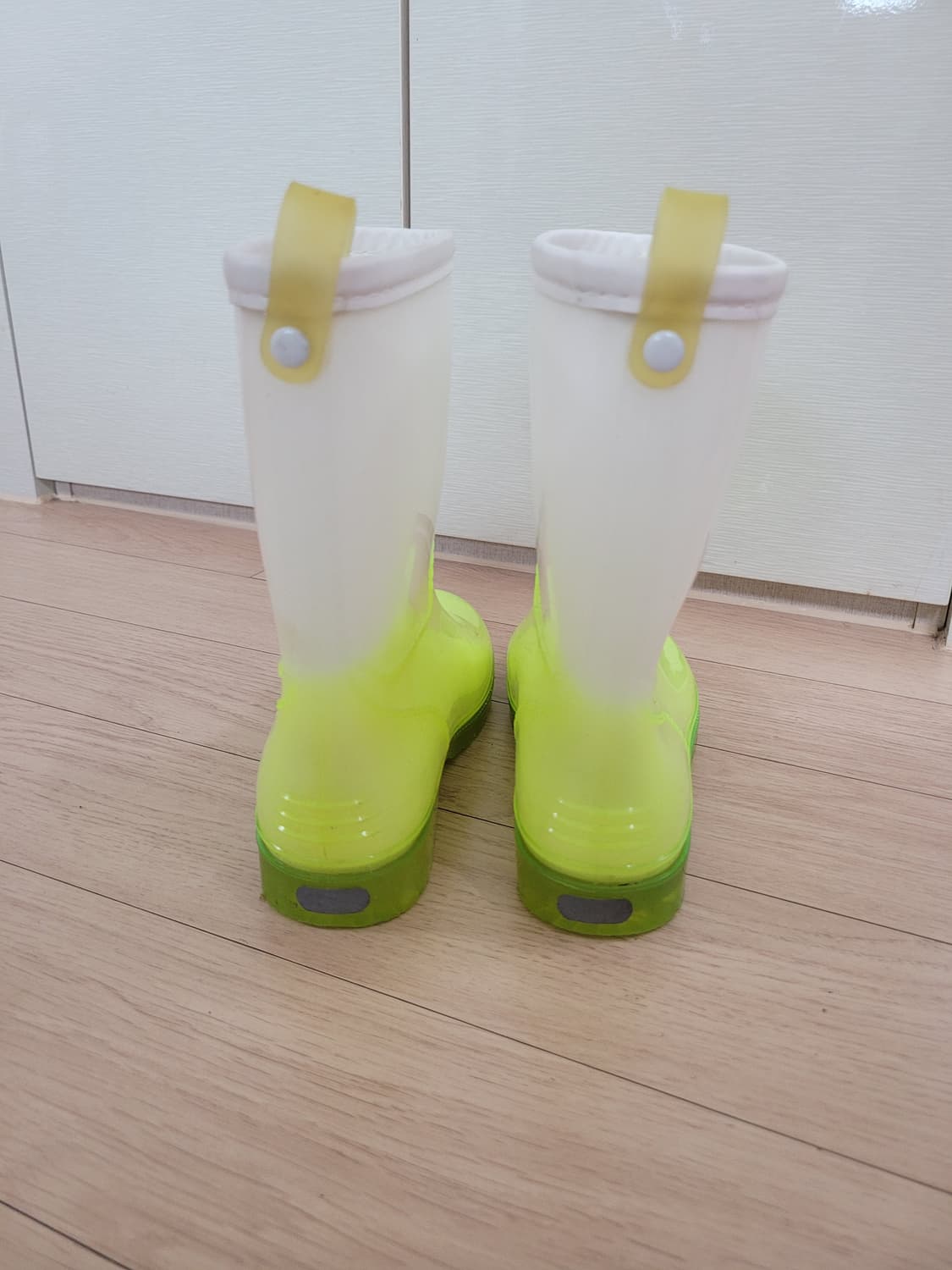 슈펜 Shoopen 아동 레인부츠(장화) 220 형광그린 상품이미지5