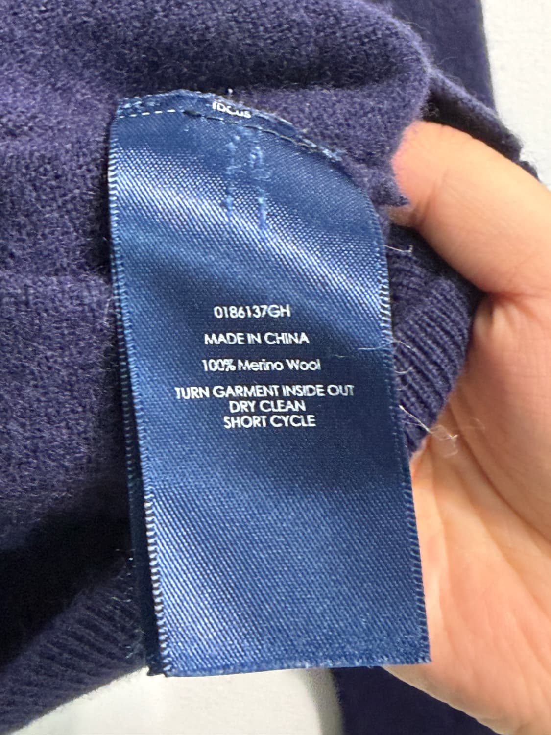 Polo 폴로 랄프로렌 wool 100% 니트 m 상품이미지7