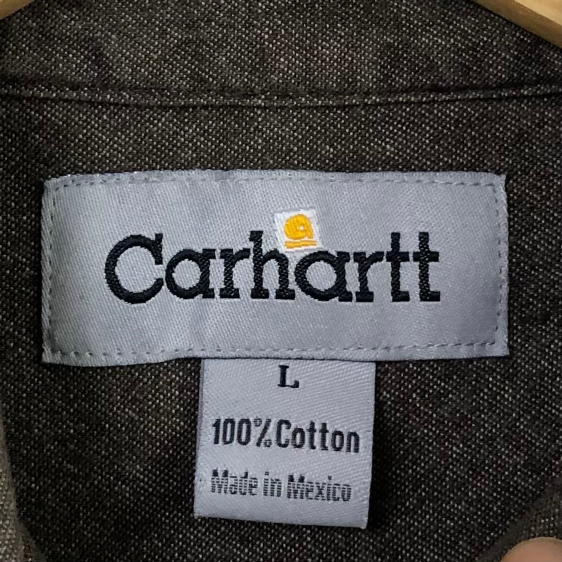 XL 칼하트 데님 셔츠 상품이미지3