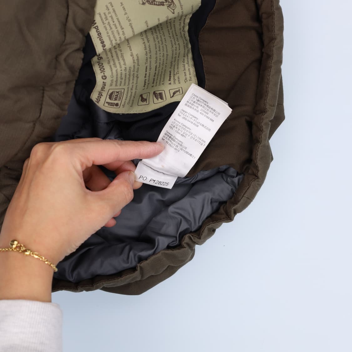 [M] 피엘라벤 G-1000 후드 안감 패딩 자켓 0102H1 상품이미지7