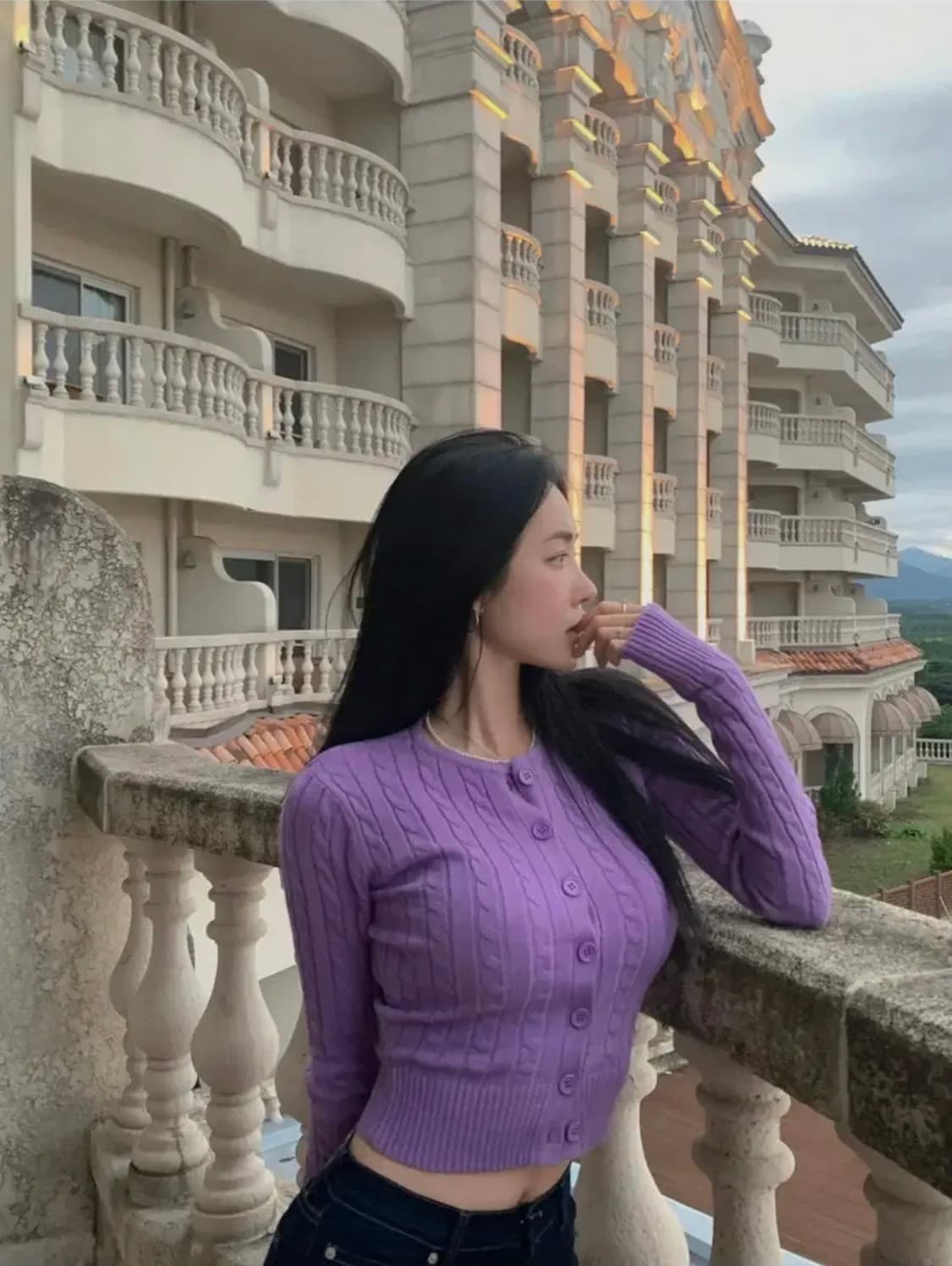 정리) 페일제이드 펜던트,맥가디건 핑크퍼플화이트베이비블루 애즈온포어링 상품이미지3