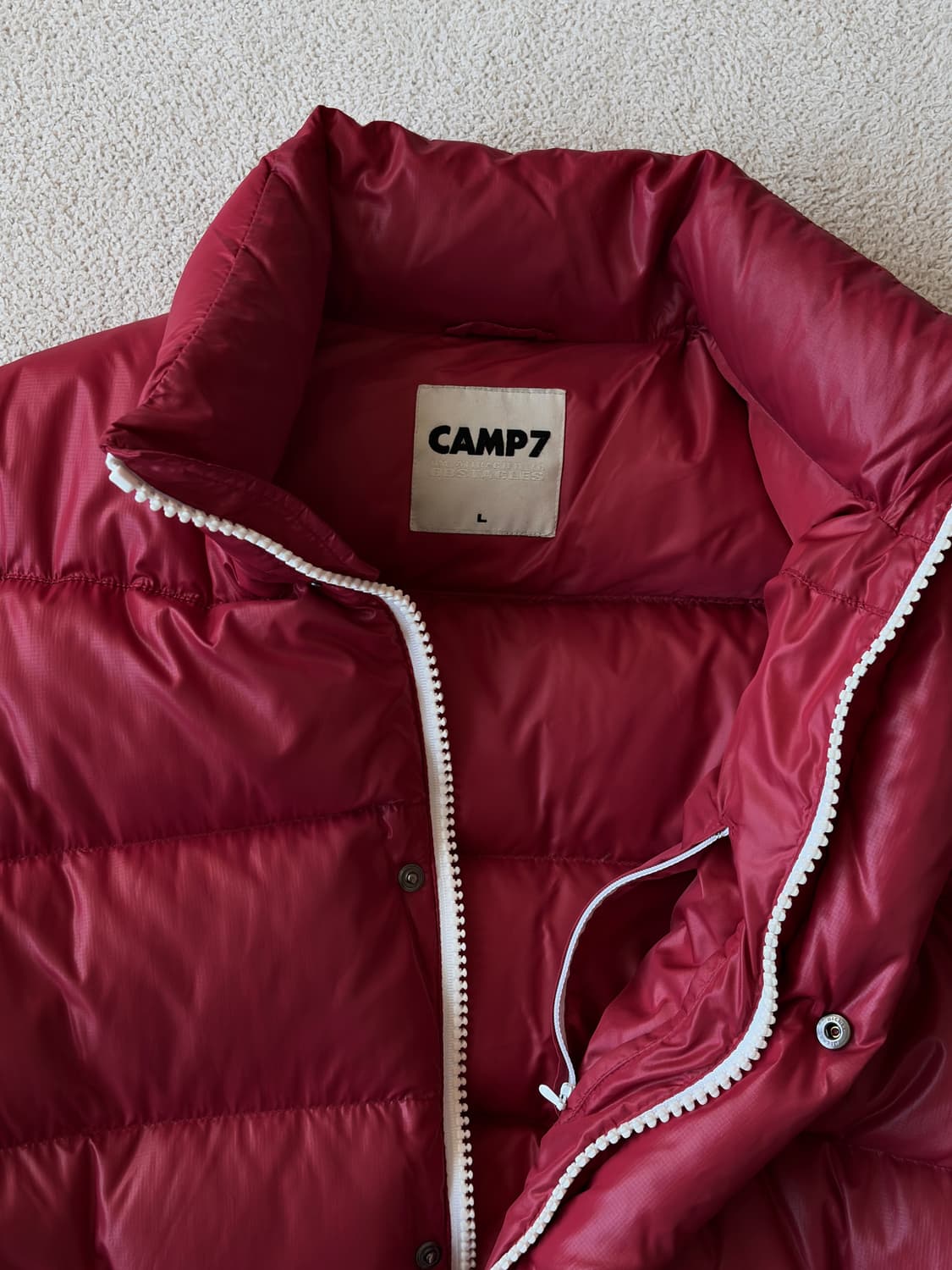 CAMP7 다운 립스탑 패딩 상품이미지7