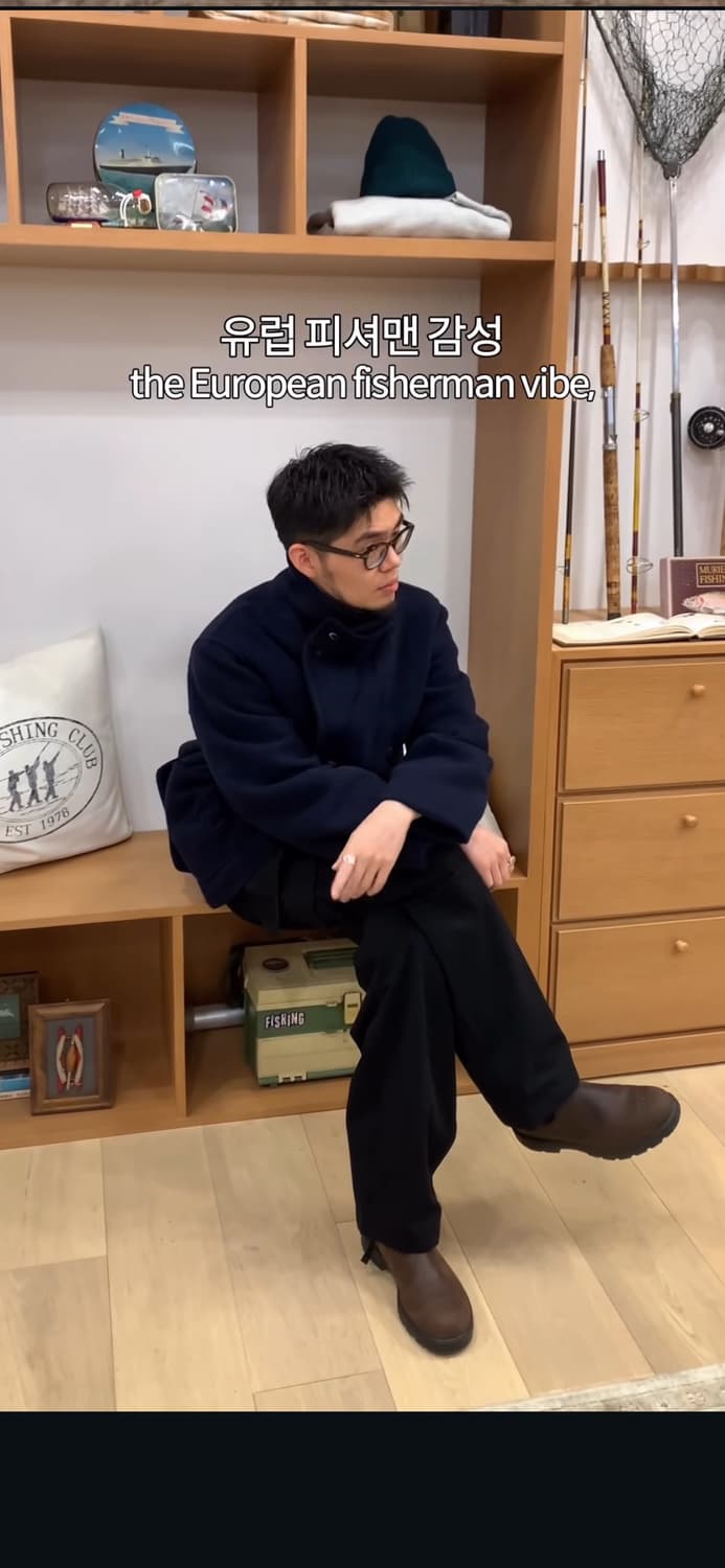 헨리코튼X도큐먼트 P코트 (롯데잠실팝업) 상품이미지1