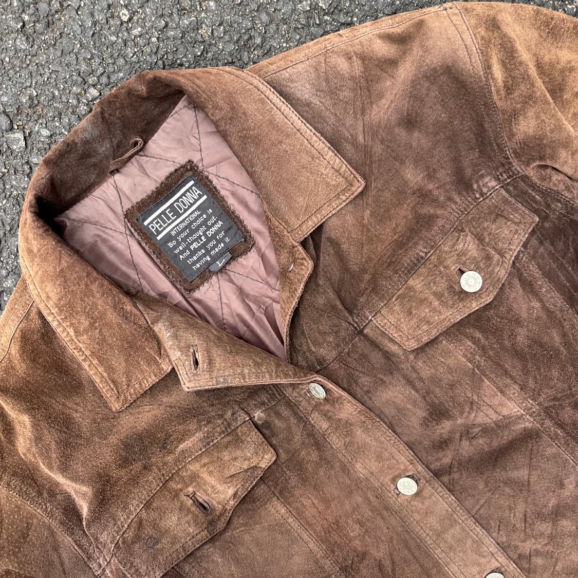 펠레돈나 스웨이드 트러커 자켓 상품이미지4