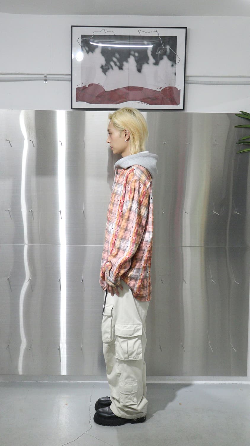 슈프림 Supreme Hooded Jacquard Shirt 상품이미지4