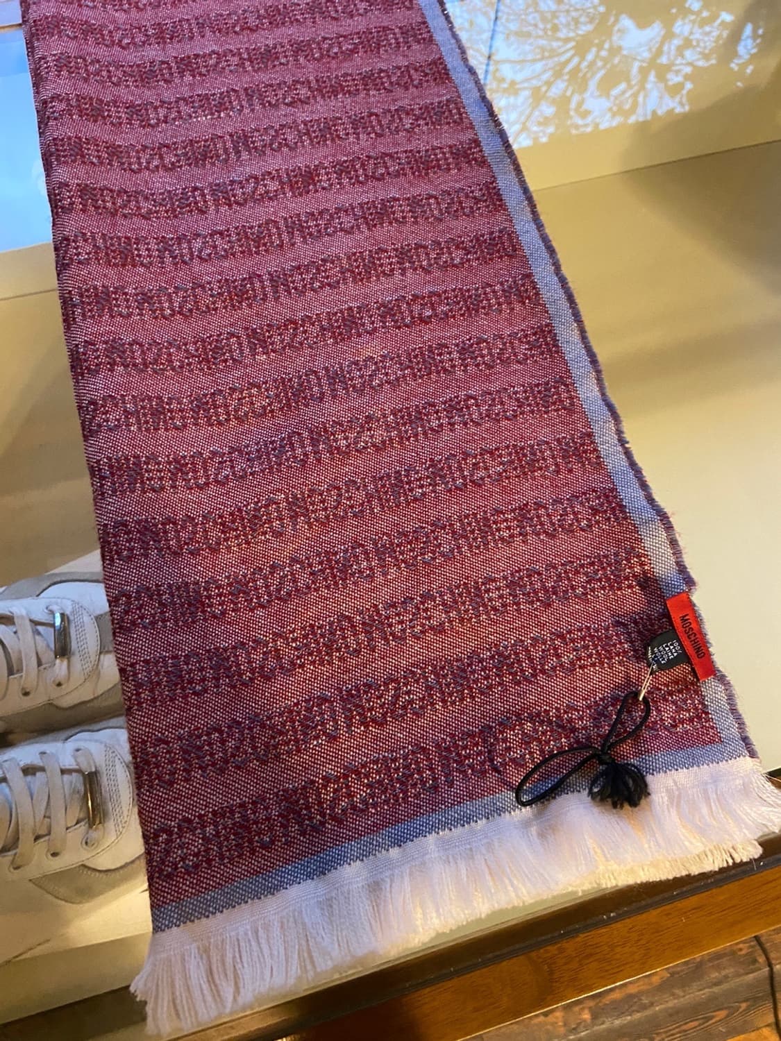 모스키노 버진울 머플러 상품이미지6