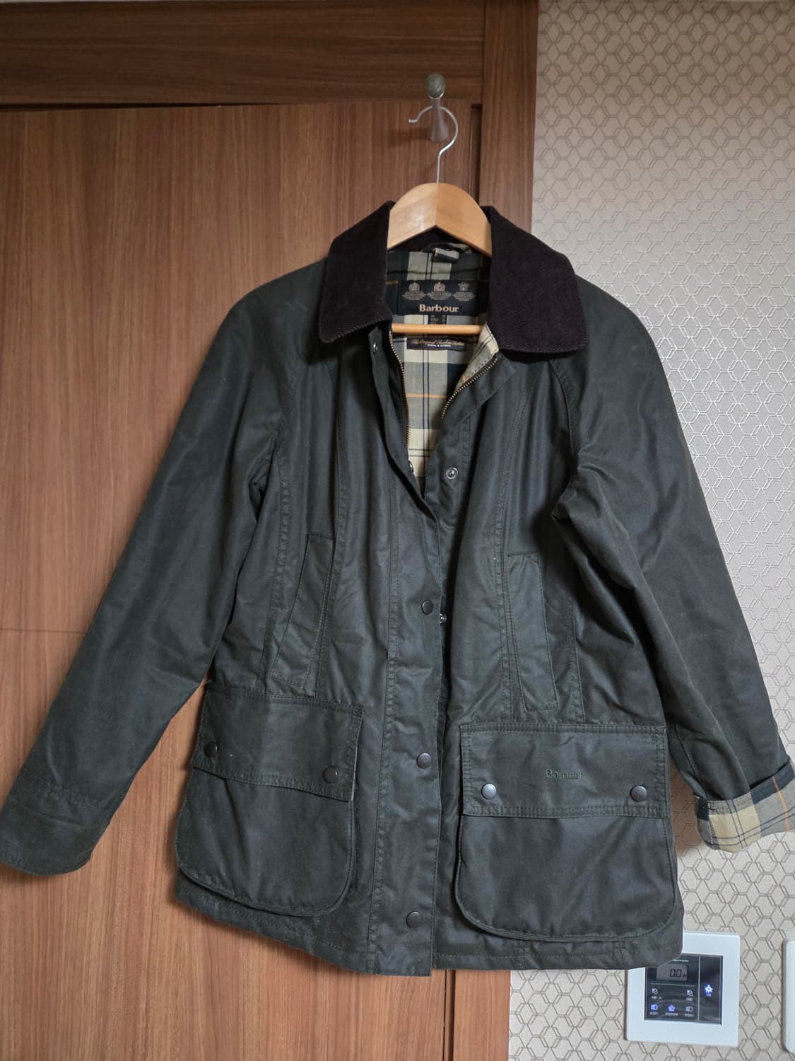 바버 여성 왁스자켓 UK10  상품이미지1