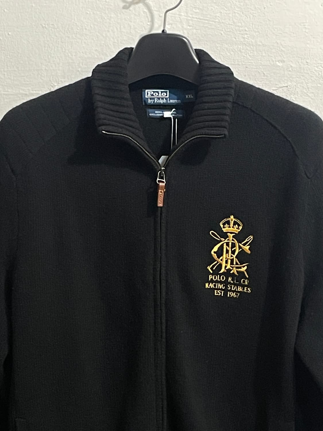 폴로 랄프로렌 램스울 집업 니트 자켓 상품이미지2