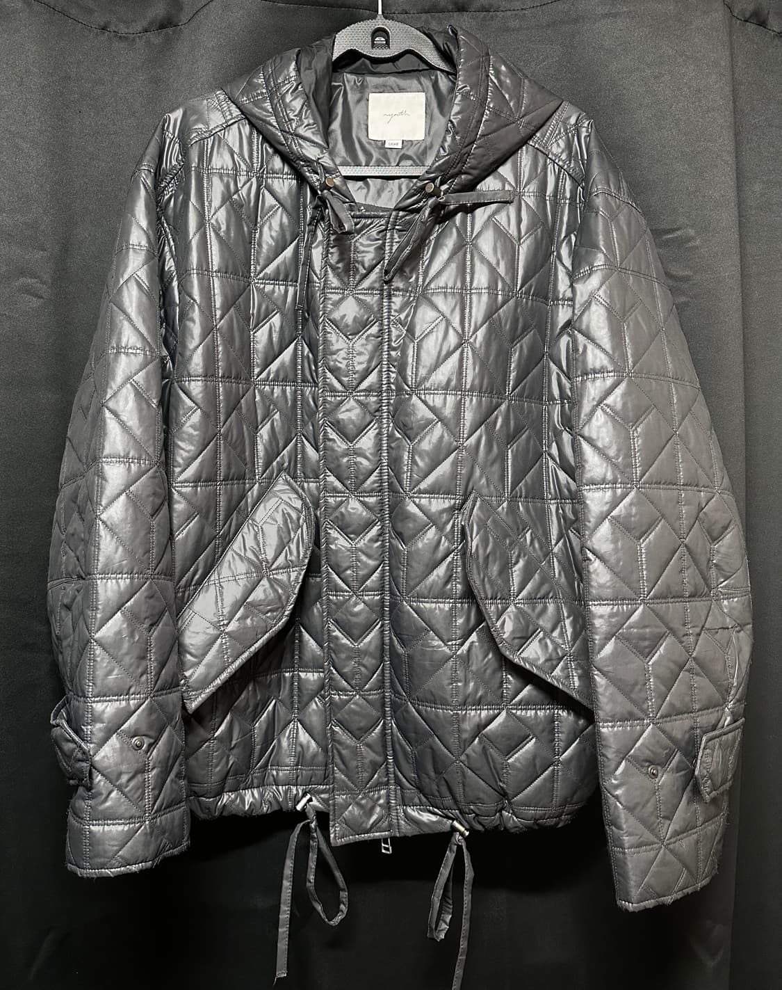 유스 퀼티드 M-51 블루종 차콜그레이 L 상품이미지1