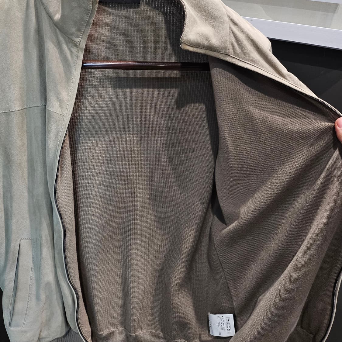 로로피아나 캐시미어 스웨이드 니트 집업 상품이미지4