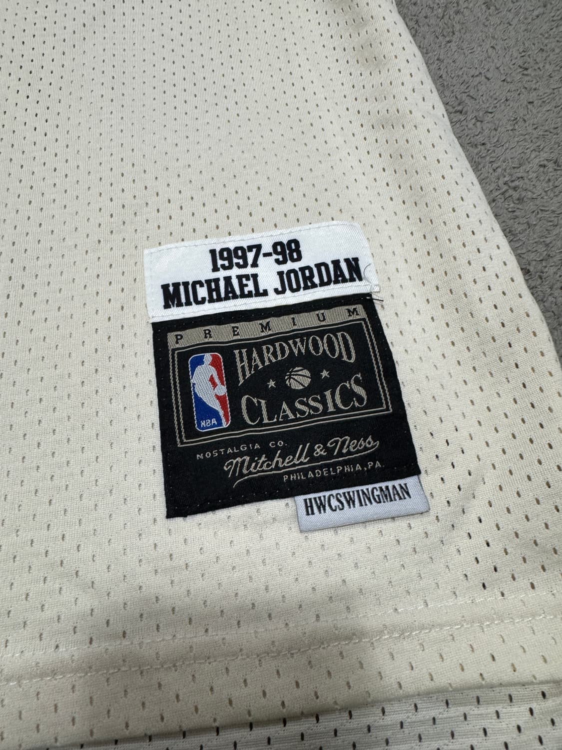 미첼앤네스 마이클조던 1997-98 져지 40(m) 상품이미지3