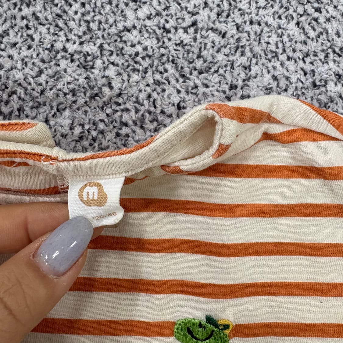 120 밀크마일 공룡 긴팔티 0317J 상품이미지2