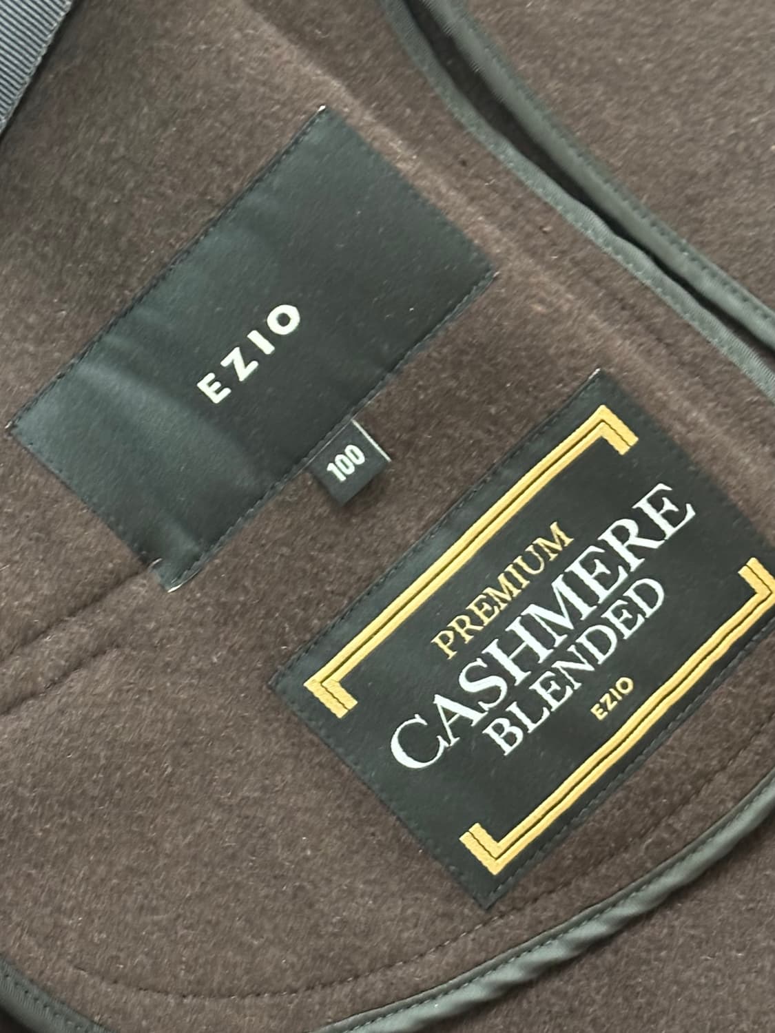 이지오 핸드메이드 캐시미어 블렌드 발마칸 코트 상품이미지4