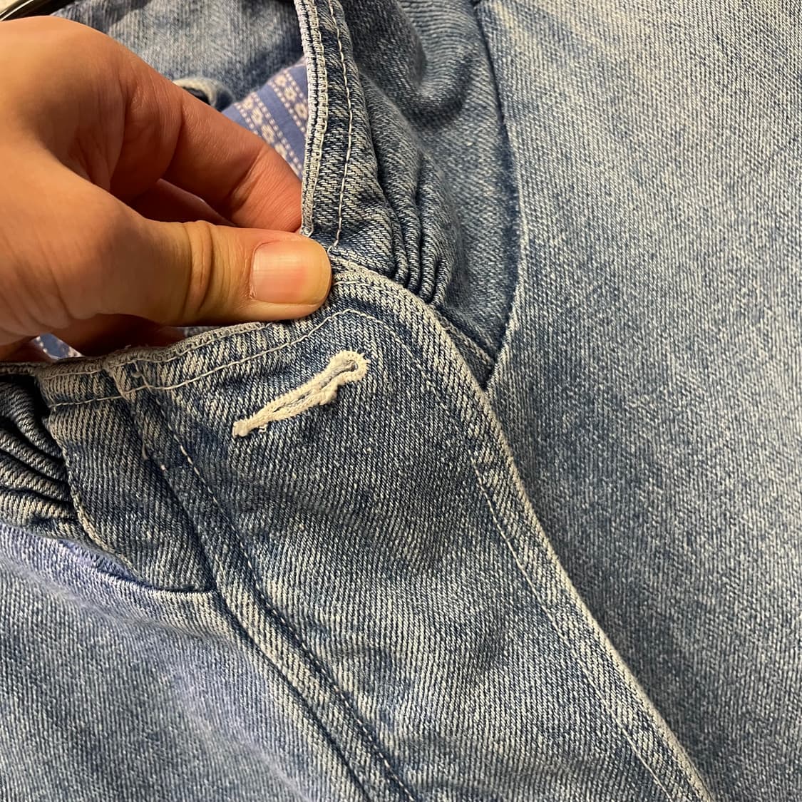 90‘s O.D.R 롱 데님 붐버 상품이미지7