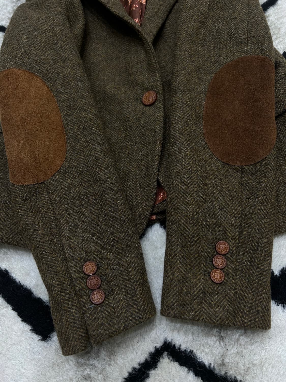 [L]ZARA Basic 헤링본 울 블레이저 상품이미지4