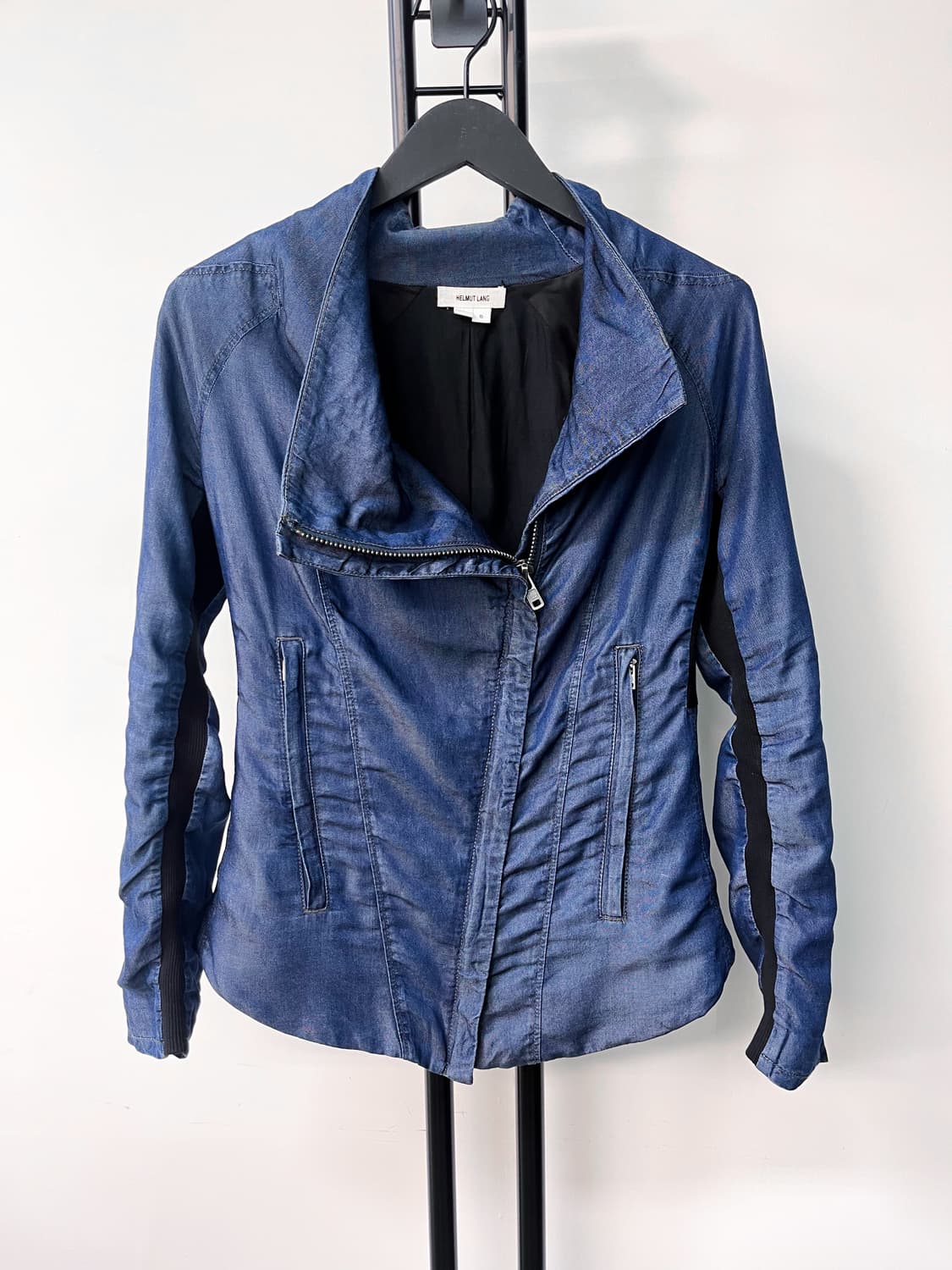 헬무트랭 다이애그널 집 텐셀 자켓 상품이미지4