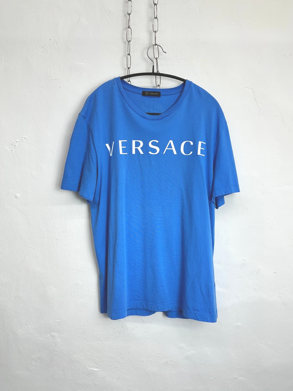 Versace Medusa Logo Blue T-Shirt 상품이미지2