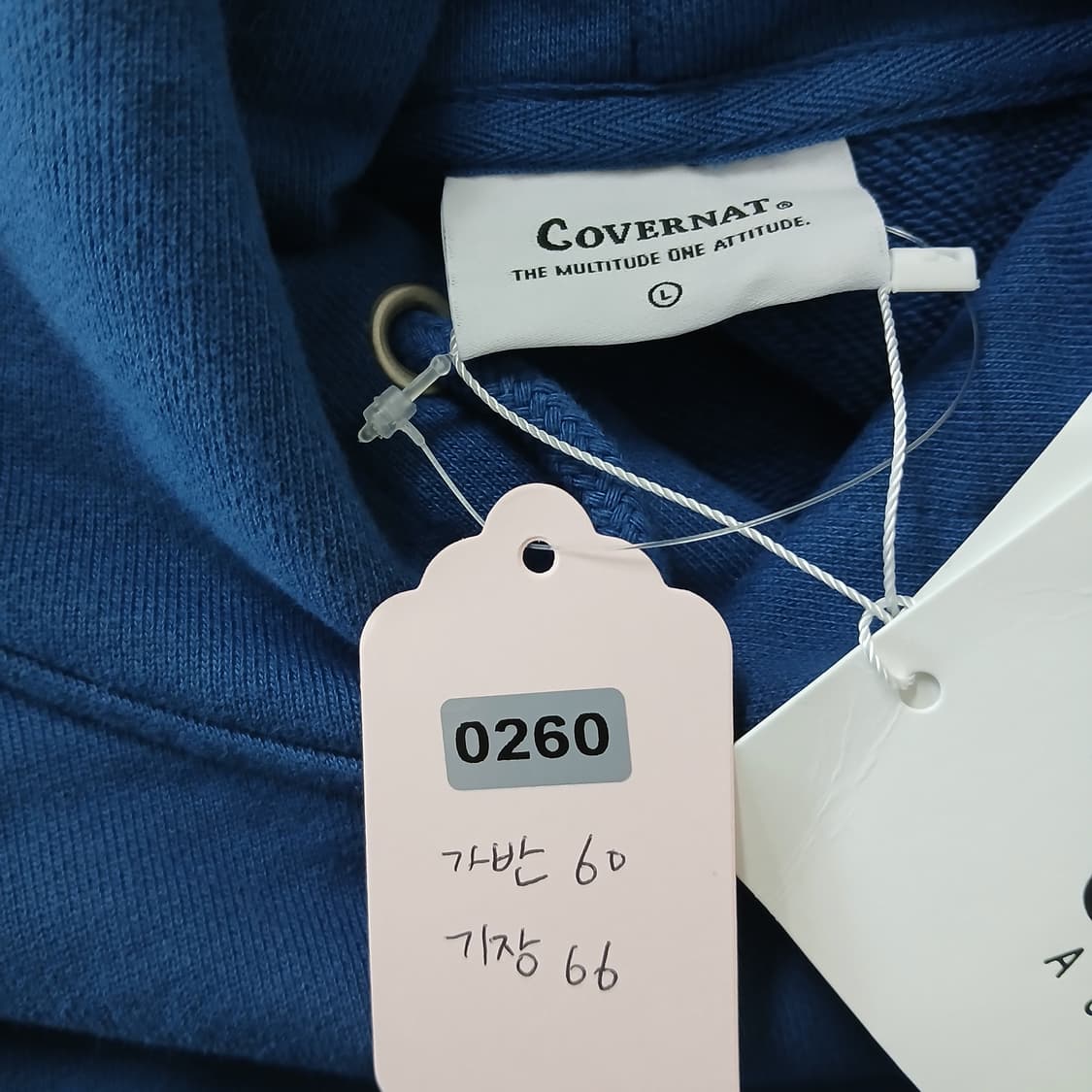 COVERNAT 컬러블록 후드티 상품이미지10