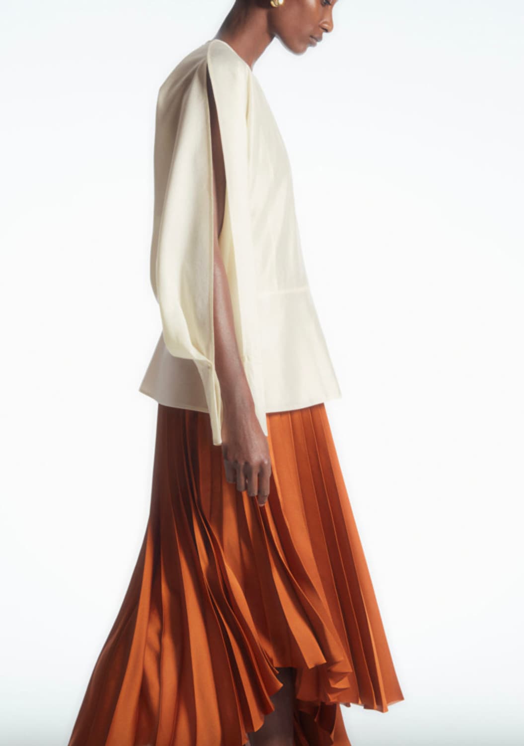 COS 오픈 슬리브 블라우스 새상품 연말룩 상품이미지3