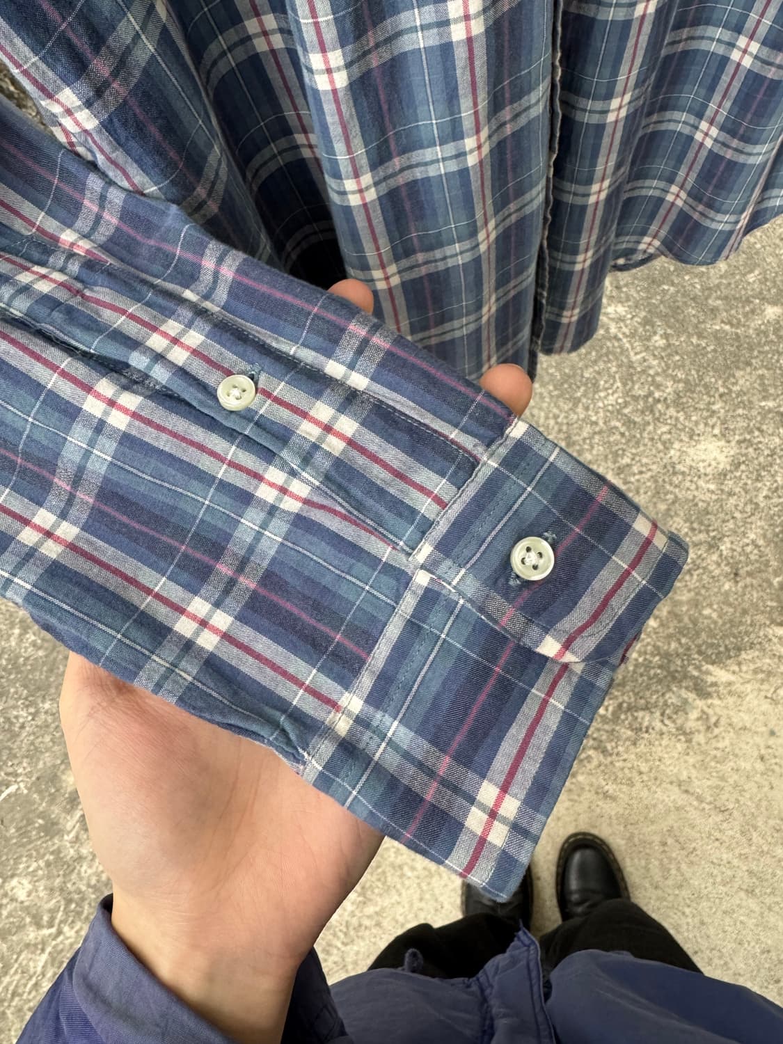 폴로 랄프로렌 체크 셔츠 상품이미지4