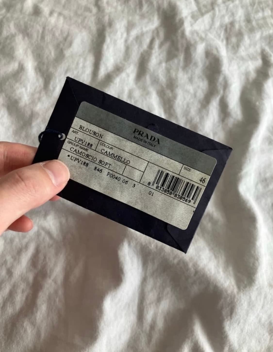 (오늘만 이가격) 프라다 스웨이드 자켓 상품이미지6