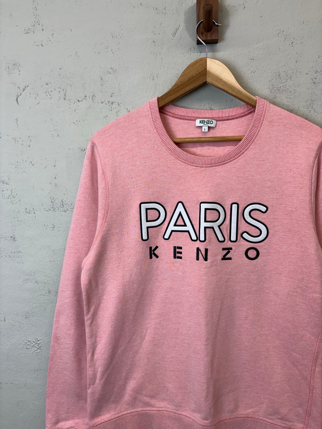 KENZO 겐조 파리 핑크 맨투맨 상품이미지4