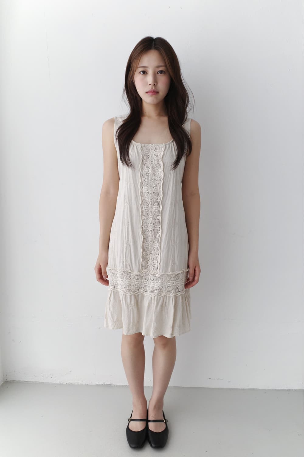 lace crochet sleeveless dress 상품이미지9