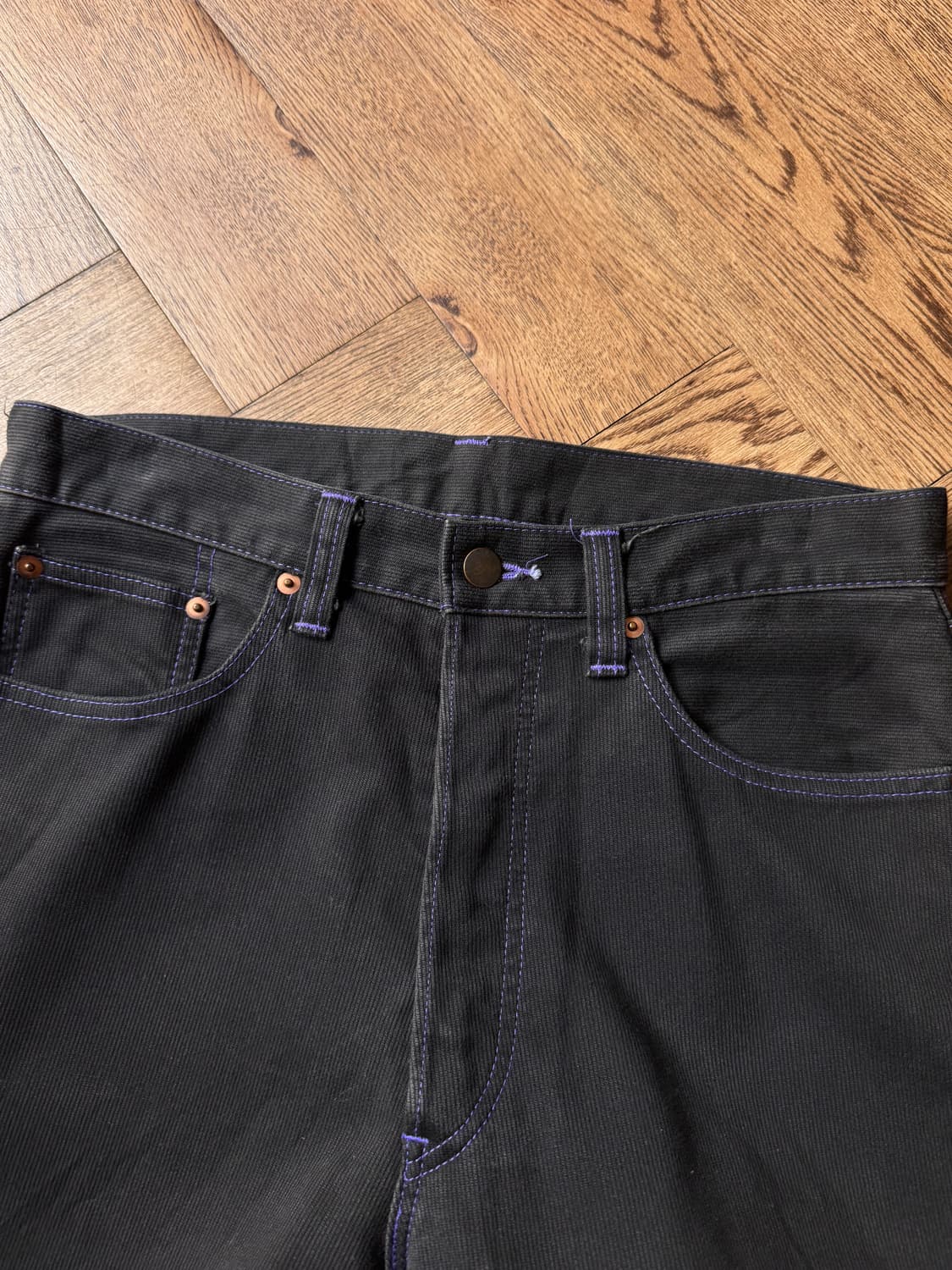 [32]NEPENTHES 네펜데스 재팬메이드 스트레이트 코튼 팬츠 상품이미지3