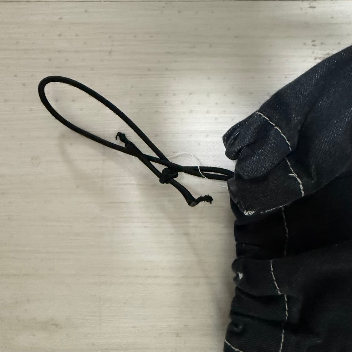 아캄 98 Printed Knee Pin-tuck Denim Pants  상품이미지3