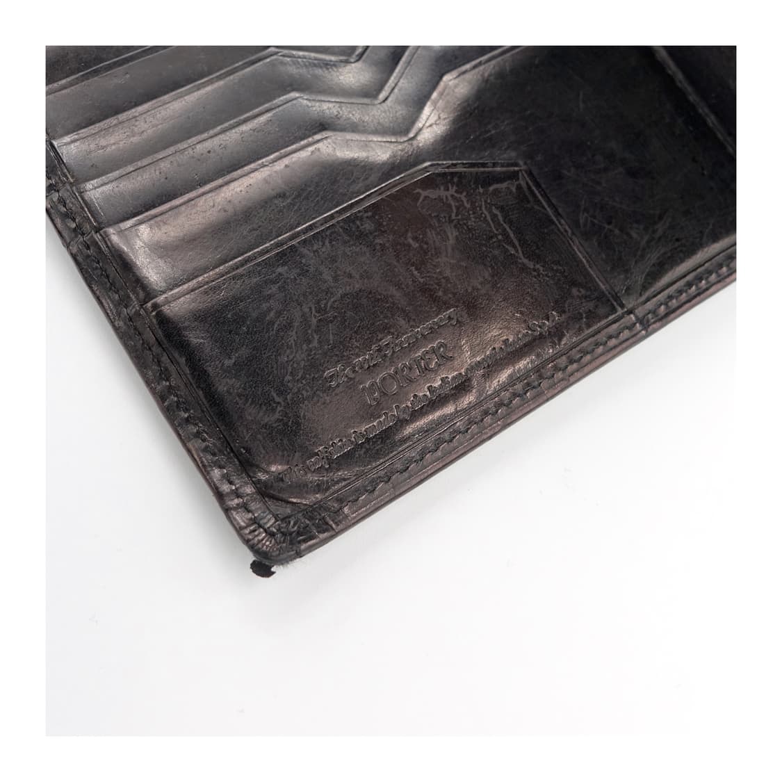 YOSHIDA PORTER 요시다 포터 브라운 가죽 지갑 상품이미지5