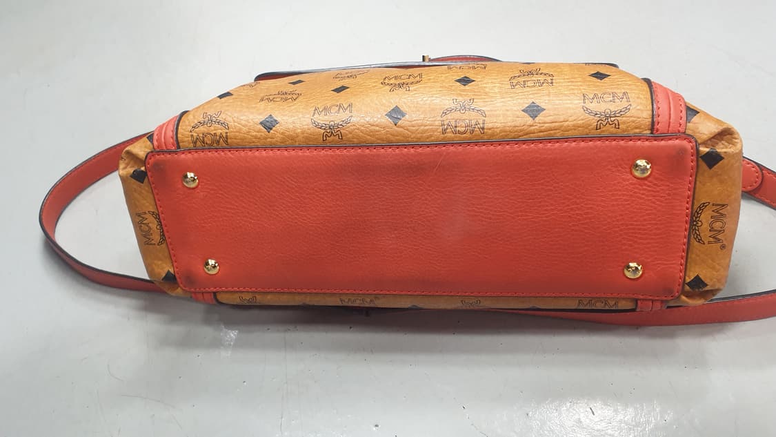 MCM 비세토스 숄더크로스백 코냑 레드 상품이미지6
