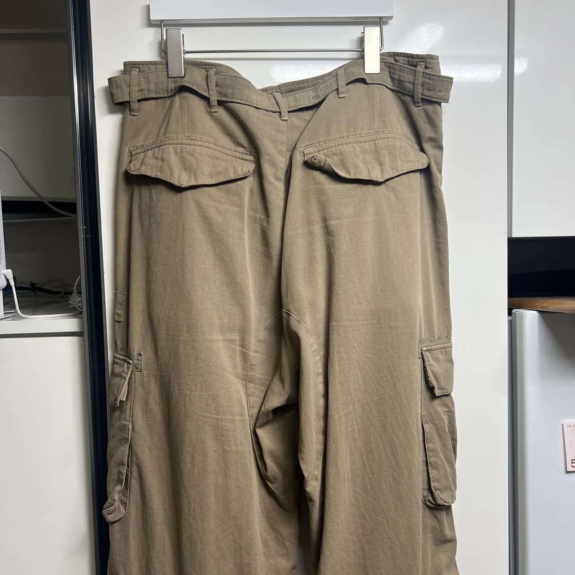 4) 폴리테루 벨티드 카고(벨카고) 베이지 상품이미지4