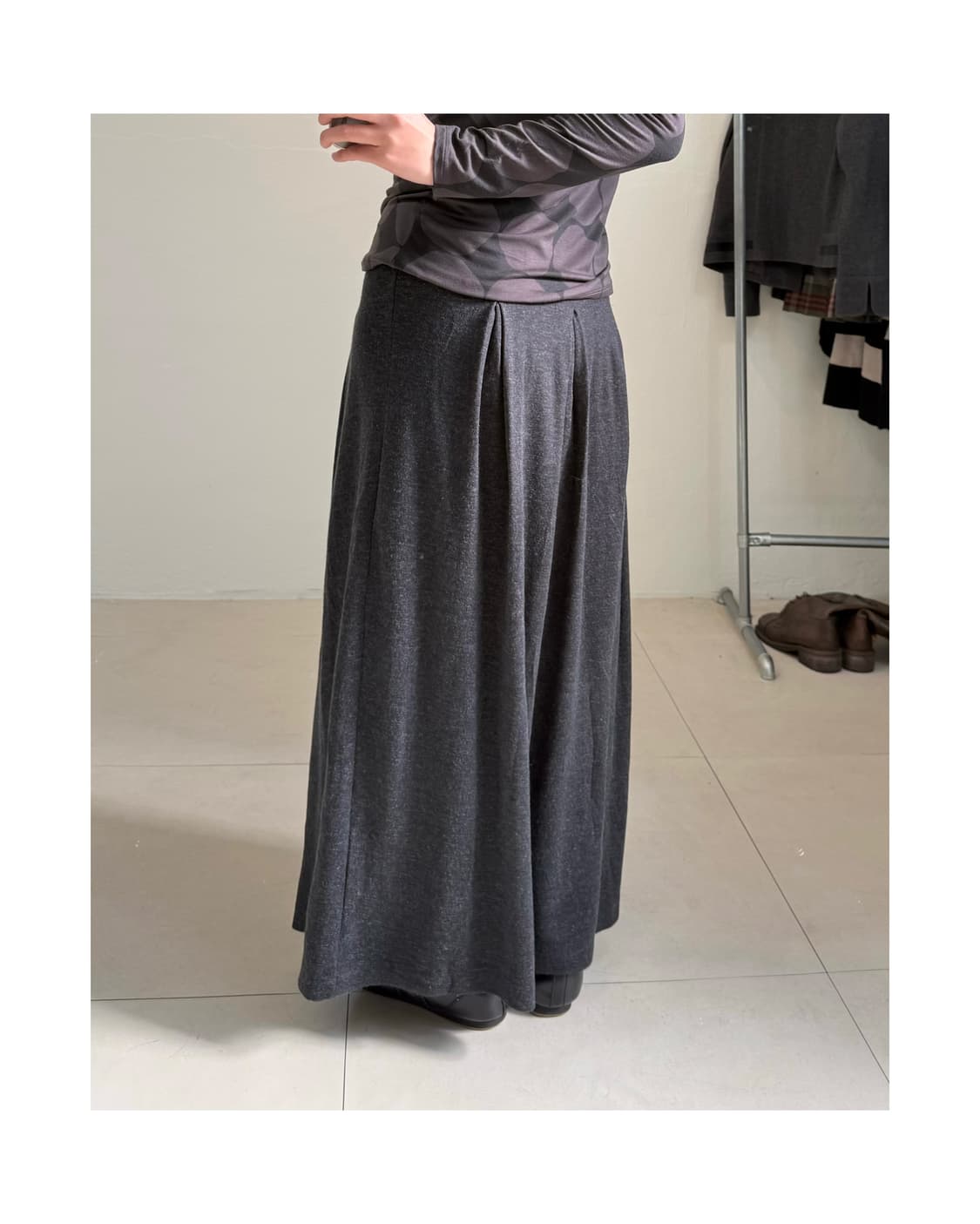 빈티지 롱 스커트 상품이미지2