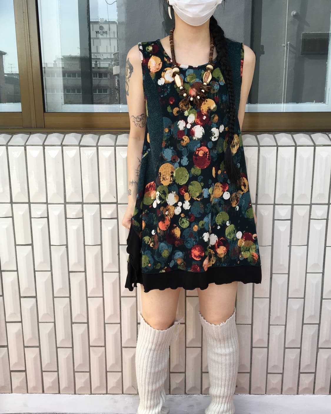 Pattern sleeveless 상품이미지1