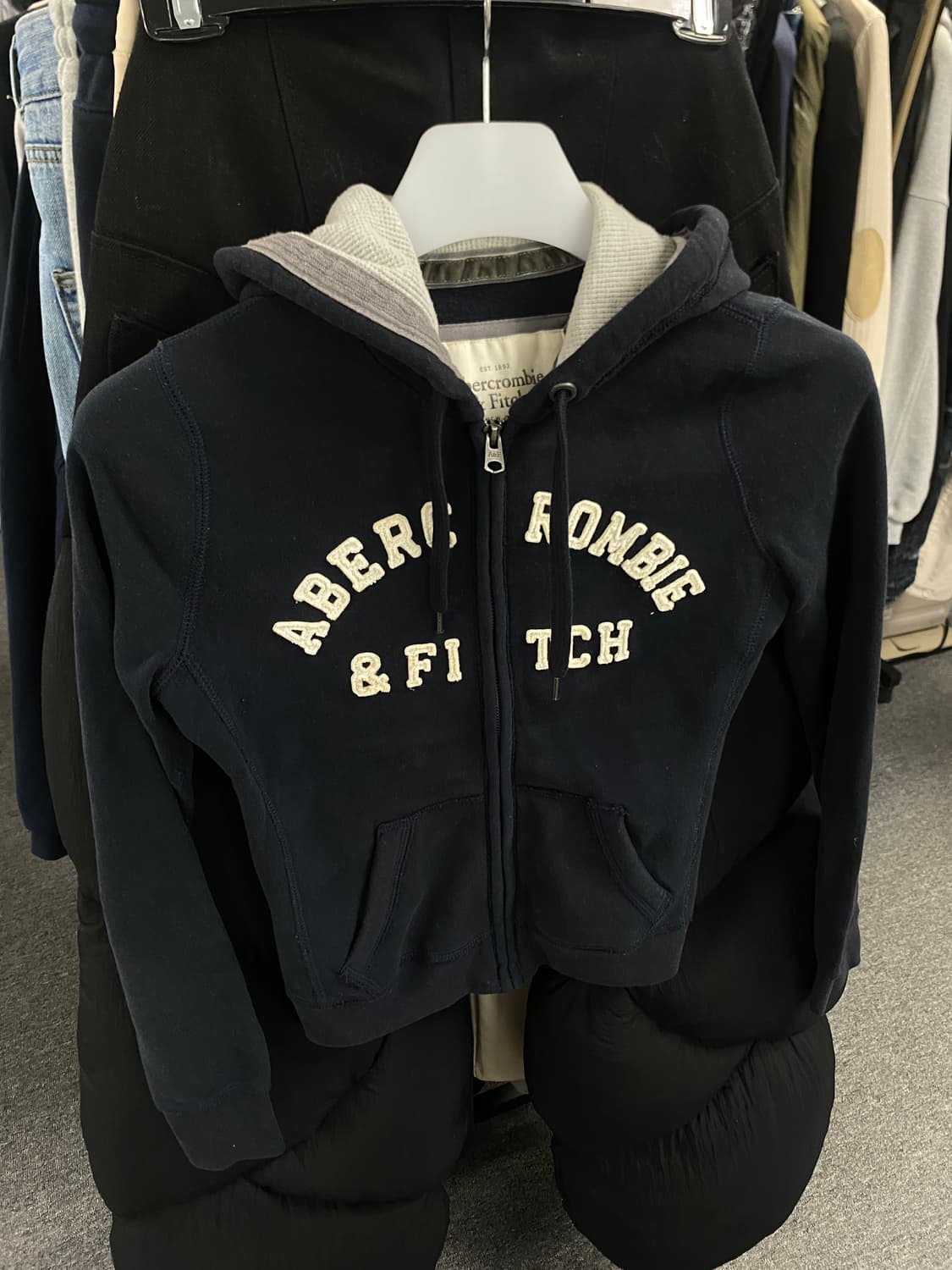 아베크롬비 후드 집업 XS 상품이미지1