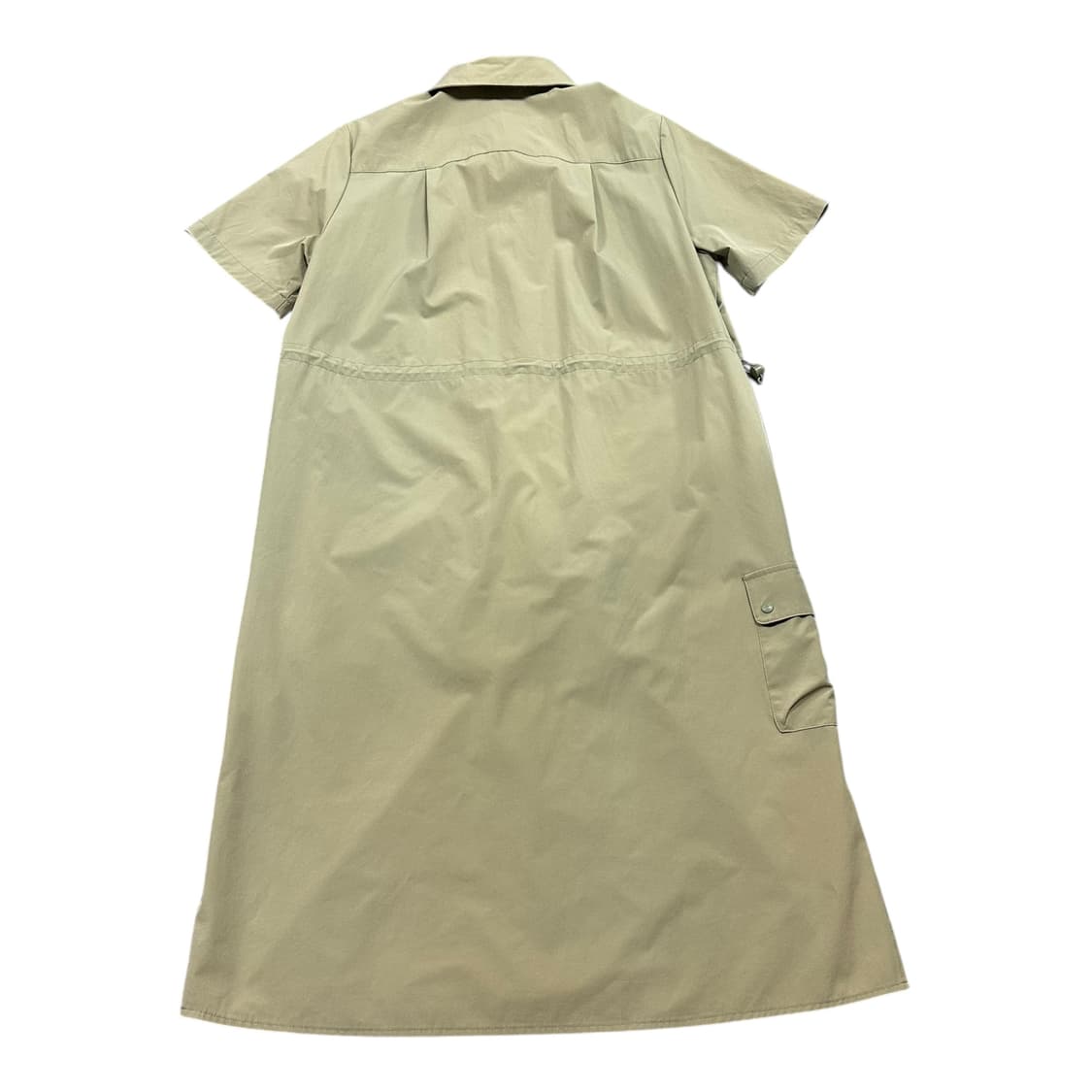 ✨ (만원 빈티지) 지프 셔츠형 허리스트링 나일론 원피스  상품이미지2