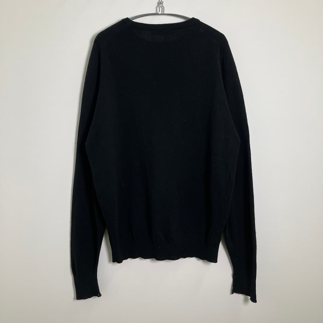 버버리 블랙 램스울 니트 스웨터 44 상품이미지2