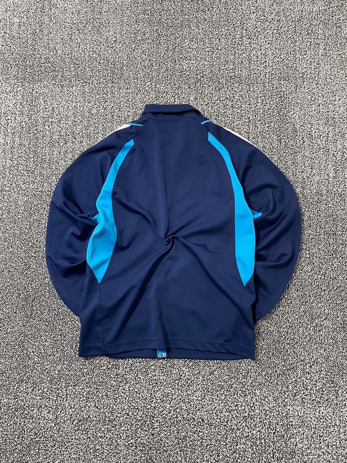 빈티지9. 아디다스 00's 네이비 스카이블루 배색 져지 트랙탑 트레이닝 상품이미지5