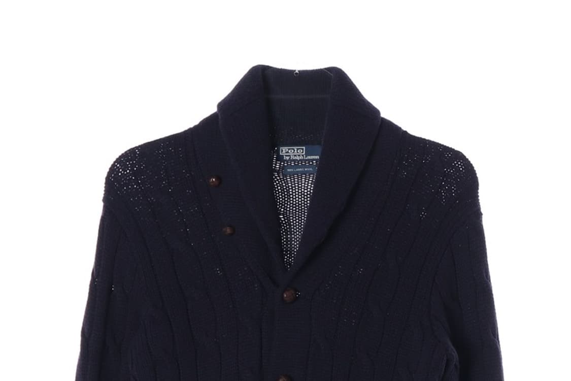 폴로 랄프 로렌 램스울 가디건 M 상품이미지3