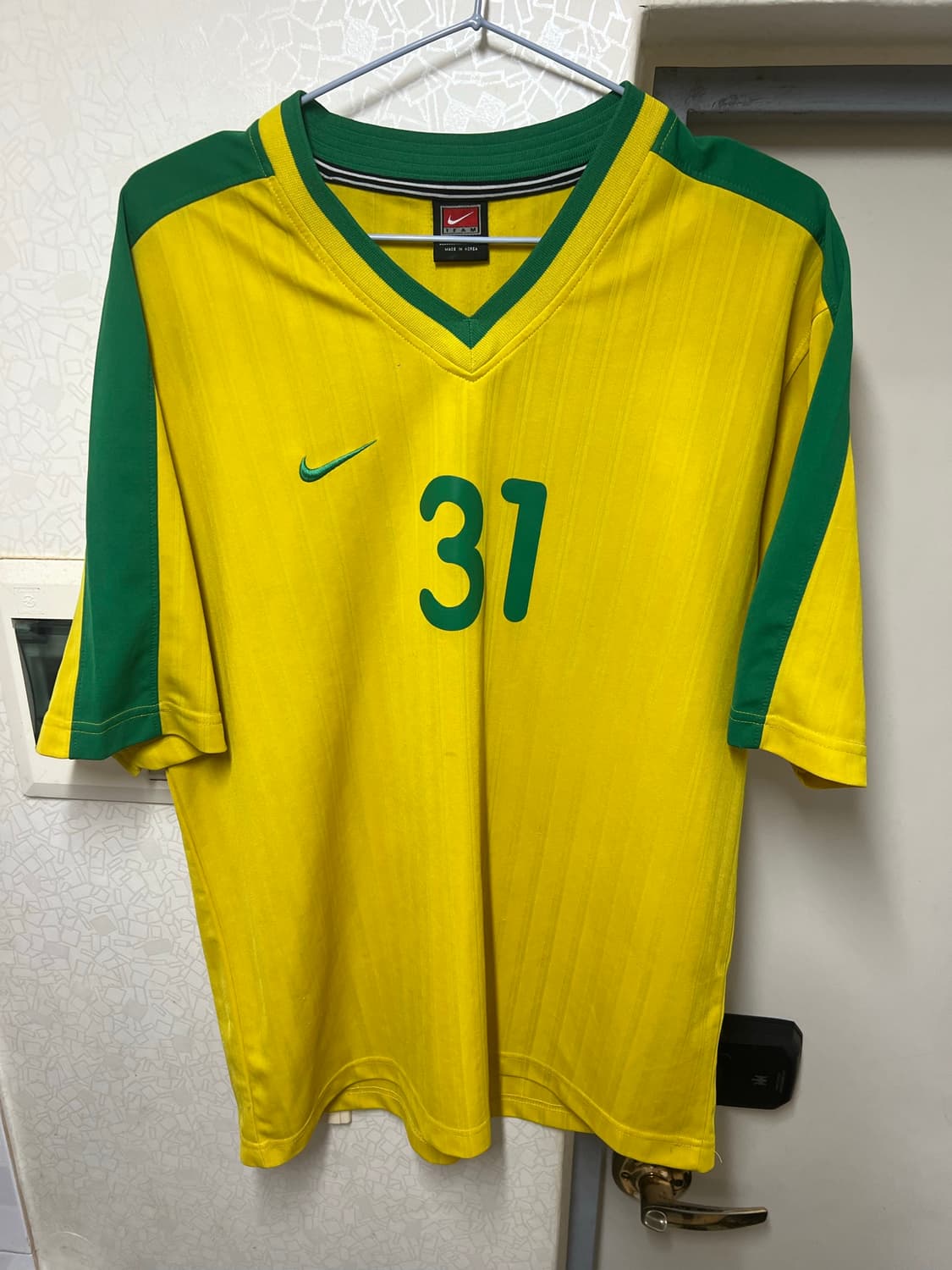 나이키 브라질 유니폼 XL 레드탭 빈티지 상품이미지1